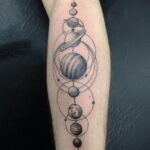 Фото тату планета 20.07.2021 №064 - planet tattoo - tatufoto.com