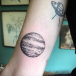Фото тату планета 20.07.2021 №066 - planet tattoo - tatufoto.com