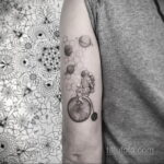 Фото тату планета 20.07.2021 №069 - planet tattoo - tatufoto.com