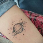 Фото тату планета 20.07.2021 №086 - planet tattoo - tatufoto.com