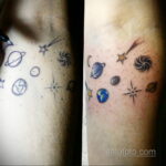 Фото тату планета 20.07.2021 №093 - planet tattoo - tatufoto.com