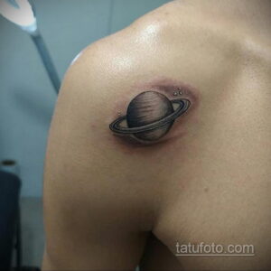 Фото тату планета 20.07.2021 №096 - planet tattoo - tatufoto.com