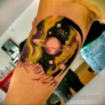 Фото тату планета 20.07.2021 №097 - planet tattoo - tatufoto.com