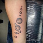 Фото тату планета 20.07.2021 №102 - planet tattoo - tatufoto.com