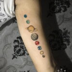 Фото тату планета 20.07.2021 №123 - planet tattoo - tatufoto.com