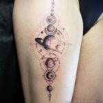 Фото тату планета 20.07.2021 №180 - planet tattoo - tatufoto.com