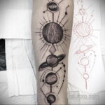 Фото тату планета 20.07.2021 №182 - planet tattoo - tatufoto.com