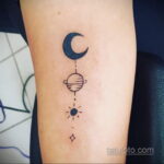 Фото тату планета 20.07.2021 №189 - planet tattoo - tatufoto.com