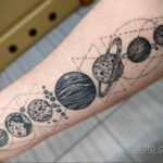 Фото тату планета 20.07.2021 №192 - planet tattoo - tatufoto.com