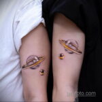 Фото тату планета 20.07.2021 №199 - planet tattoo - tatufoto.com