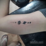 Фото тату планета 20.07.2021 №213 - planet tattoo - tatufoto.com