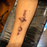 Фото тату планета 20.07.2021 №248 - planet tattoo - tatufoto.com