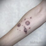 Фото тату планета 20.07.2021 №278 - planet tattoo - tatufoto.com