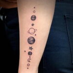 Фото тату планета 20.07.2021 №288 - planet tattoo - tatufoto.com