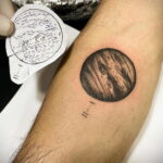 Фото тату планета 20.07.2021 №301 - planet tattoo - tatufoto.com