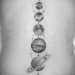 Фото тату планета 20.07.2021 №311 - planet tattoo - tatufoto.com