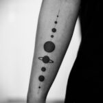 Фото тату планета 20.07.2021 №315 - planet tattoo - tatufoto.com