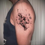 Фото тату планета 20.07.2021 №320 - planet tattoo - tatufoto.com