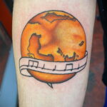 Фото тату планета 20.07.2021 №321 - planet tattoo - tatufoto.com