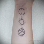 Фото тату планета 20.07.2021 №340 - planet tattoo - tatufoto.com