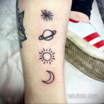 Фото тату планета 20.07.2021 №356 - planet tattoo - tatufoto.com