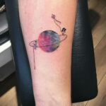 Фото тату планета 20.07.2021 №383 - planet tattoo - tatufoto.com