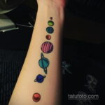 Фото тату планета 20.07.2021 №385 - planet tattoo - tatufoto.com