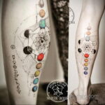 Фото тату планета 20.07.2021 №416 - planet tattoo - tatufoto.com
