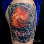 Фото тату планета 20.07.2021 №431 - planet tattoo - tatufoto.com