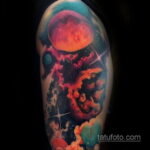 Фото тату планета 20.07.2021 №453 - planet tattoo - tatufoto.com