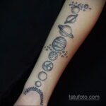 Фото тату планета 20.07.2021 №458 - planet tattoo - tatufoto.com