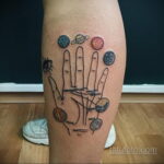 Фото тату планета 20.07.2021 №461 - planet tattoo - tatufoto.com