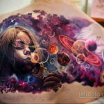 Фото тату планета 20.07.2021 №471 - planet tattoo - tatufoto.com