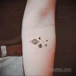 Фото тату планета 20.07.2021 №474 - planet tattoo - tatufoto.com
