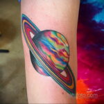 Фото тату планета 20.07.2021 №482 - planet tattoo - tatufoto.com