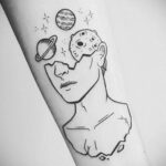 Фото тату планета 20.07.2021 №518 - planet tattoo - tatufoto.com