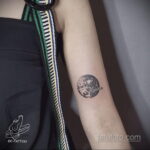 Фото тату планета 20.07.2021 №522 - planet tattoo - tatufoto.com