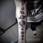 Фото тату планета 20.07.2021 №536 - planet tattoo - tatufoto.com