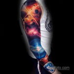 Фото тату планета 20.07.2021 №537 - planet tattoo - tatufoto.com