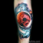 Фото тату планета 20.07.2021 №571 - planet tattoo - tatufoto.com