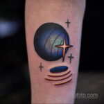 Фото тату планета 20.07.2021 №628 - planet tattoo - tatufoto.com