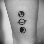 Фото тату планета 20.07.2021 №630 - planet tattoo - tatufoto.com
