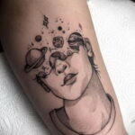 Фото тату планета 20.07.2021 №649 - planet tattoo - tatufoto.com