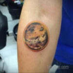 Фото тату планета 20.07.2021 №673 - planet tattoo - tatufoto.com