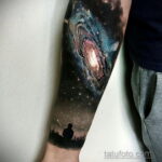 Фото тату про космос 20.07.2021 №087 - space tattoo - tatufoto.com