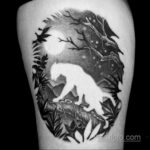 Фото тату про космос 20.07.2021 №248 - space tattoo - tatufoto.com