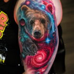 Фото тату про космос 20.07.2021 №268 - space tattoo - tatufoto.com
