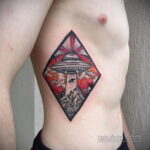 Фото тату про космос 20.07.2021 №307 - space tattoo - tatufoto.com