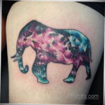Фото тату про космос 20.07.2021 №315 - space tattoo - tatufoto.com