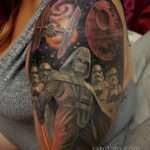 Фото тату про космос 20.07.2021 №353 - space tattoo - tatufoto.com